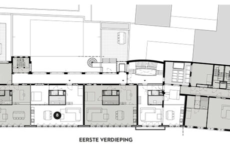 plattegrond eerste verdieping