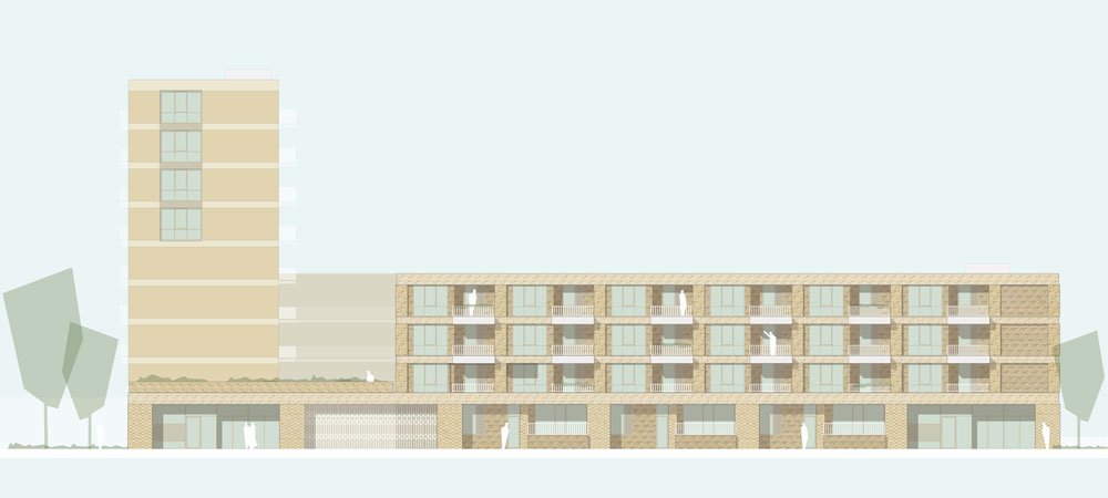 2107 Hoogvliet / Nieuwbouw 105 appartementen