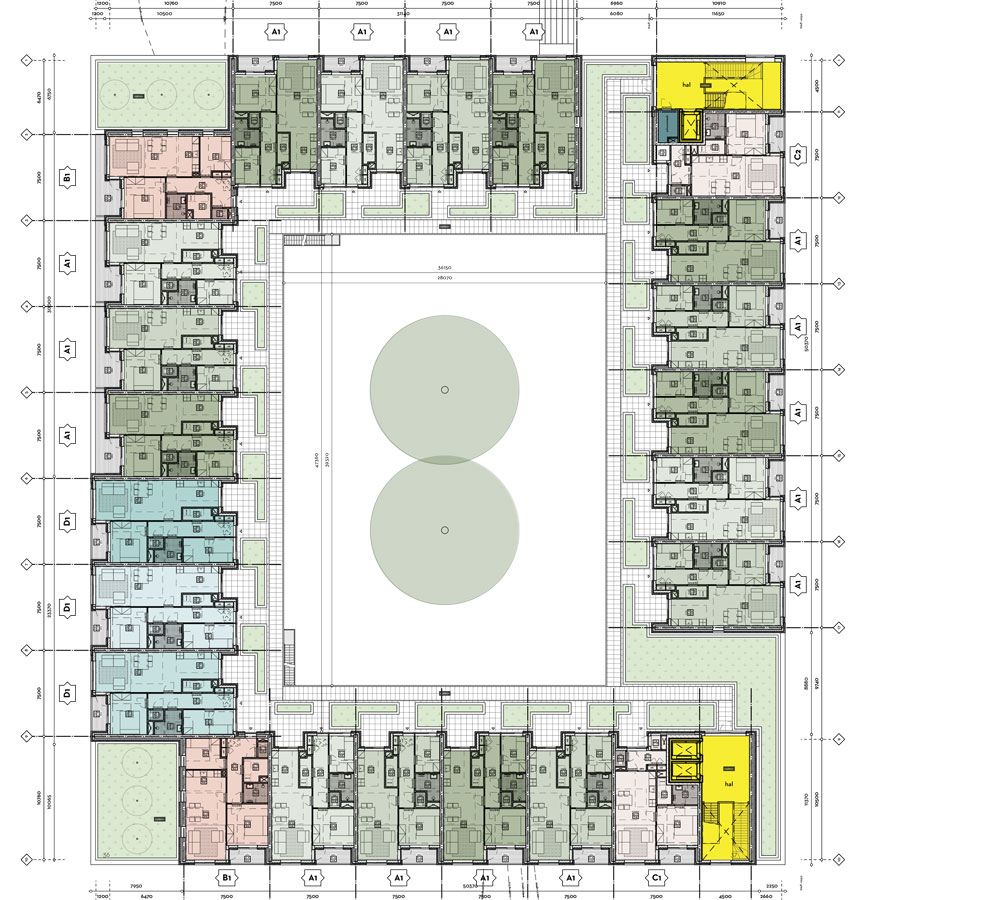 2107 Hoogvliet / Nieuwbouw 105 appartementen